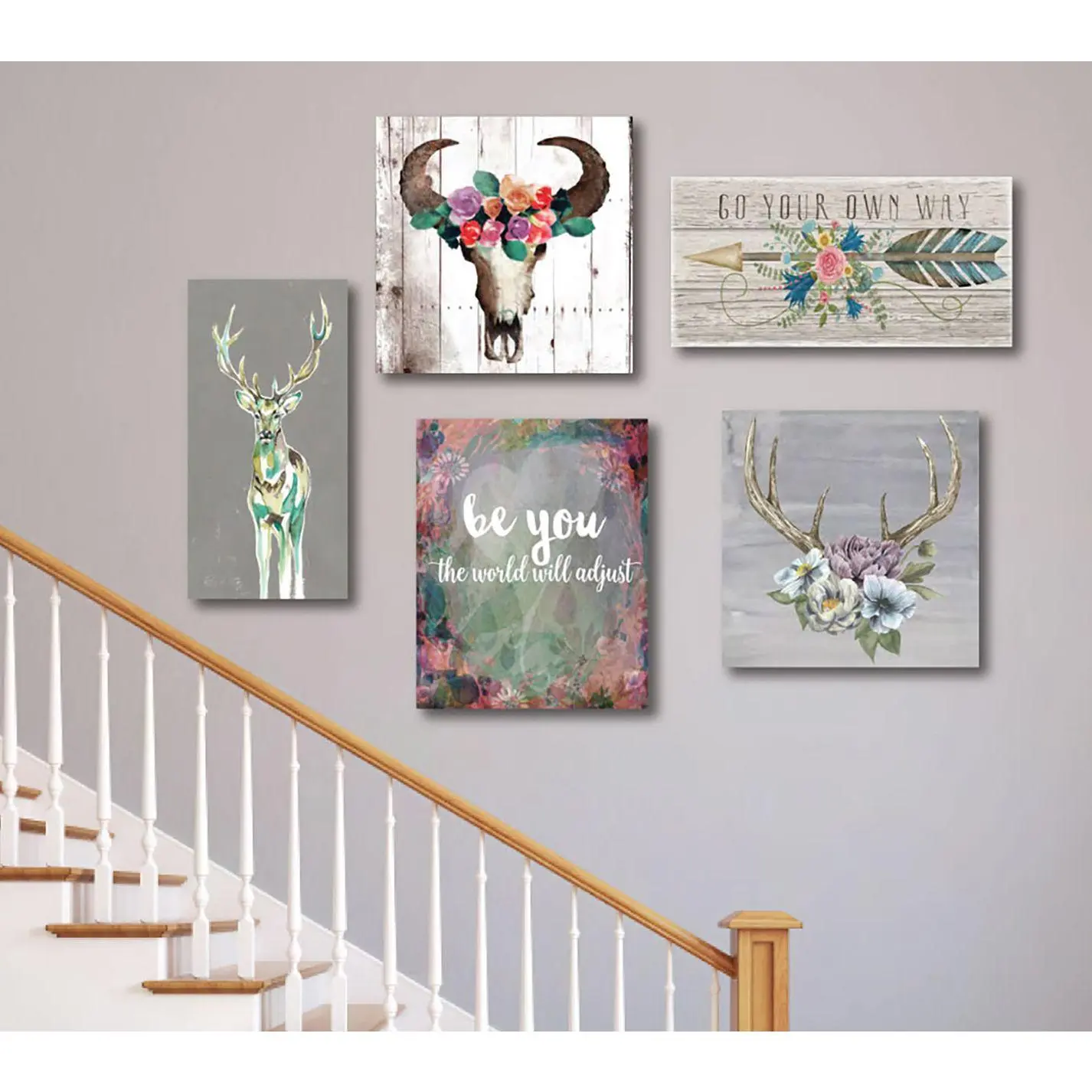 Courtside Market Go Your Own Way 5-Piece CanvasSet