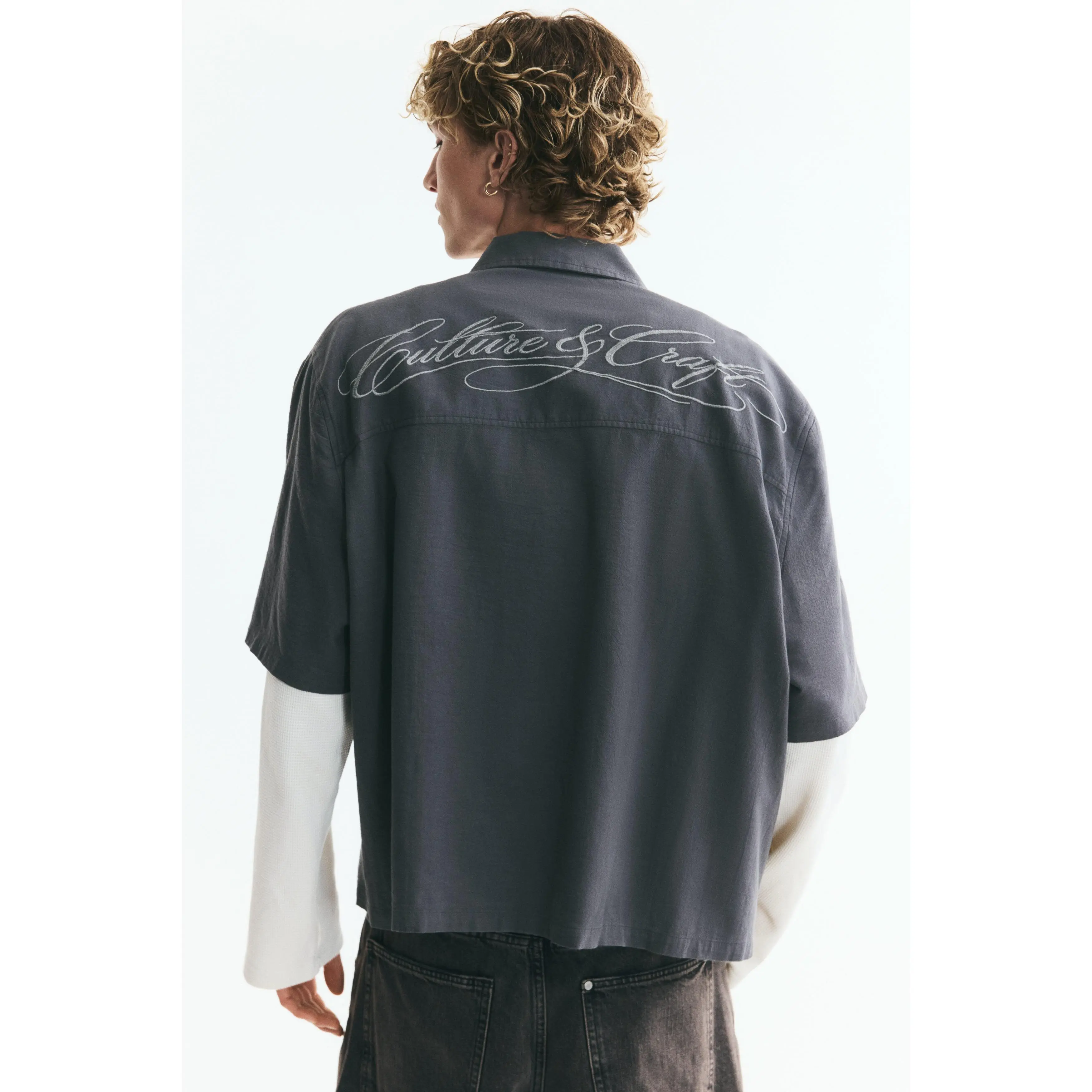H&M Relaxed Fit Layered shirt H&M Relaxed Fit Layered shirt