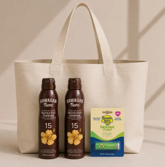 Hawaiian Tropic Protective Tanning SPF 15  & SPF 45 Lip Balm