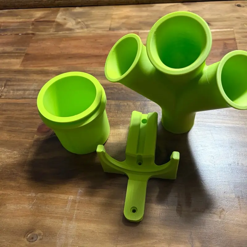 Oil Funnel Holder / Draining System / Drip Tray