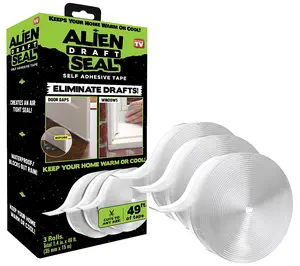 Alien Seal Anti-Draft Adhesive Sealing Tape, Instant-Insulation Tape for Tools & Hardware Applications