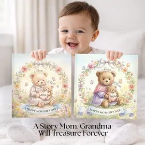 Personalized Mother’s Day Book from Child | Custom Mom, Mommy, Mama or Grandma Gift | First Mother’s Day Story Keepsake