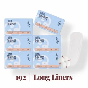 RPE Life Long Liner - 100% Organic Cotton - Daily Comfort, Light Protection - Large Value Pack