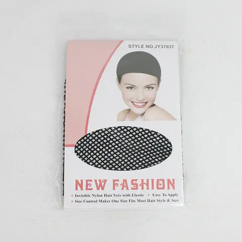 Unisex 1-Piece Black Open-End Mesh Netting Wigcap - Elastic Stretch Grip Liner, Secure-Fit Hair Accessory for Hair Extensions, Summer Use