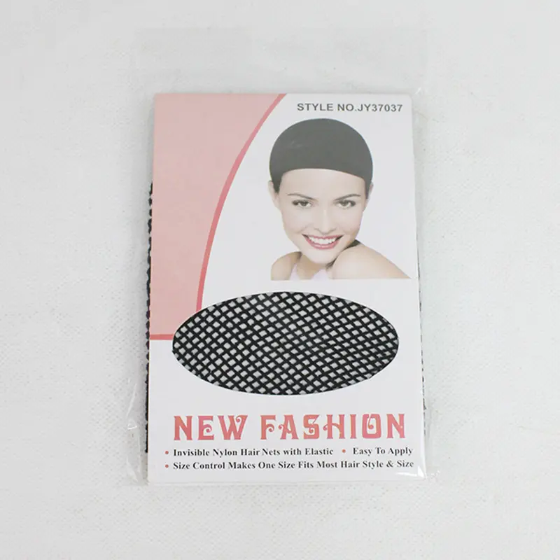 Unisex 1-Piece Black Open-End Mesh Netting Wigcap - Elastic Stretch Grip Liner, Secure-Fit Hair Accessory for Hair Extensions, Summer Use