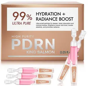 Deep Repair PDRN Essence Plump Firm & Brighten Dull Skin 5000ppm Salmon Egg DNA Ampoule 2000ppm Collagen Glutathione Niacinamide