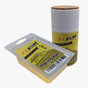Ski Snowboard Nordic Cross-Country Racing Wax Bundle - Warm Temperature Iron ON & RUB ON Waxes