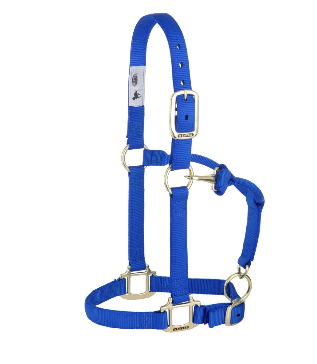 Weaver Original Small Adjustable Chin and Throat Snap Halter, 1"