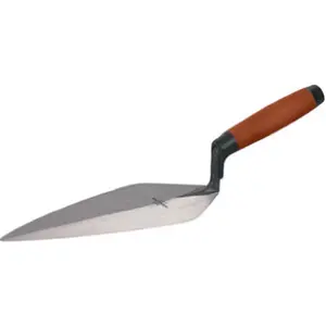 Marshalltown 10122 10.5 in. London Brick Trowel- Durasoft Handle Marshalltown 10122 10.5 in. London Brick Trowel- Durasoft Handle