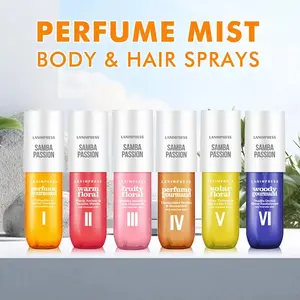 [Paraben-Free Floral Body Spray] 1pc Perfume Gourmand Body & Hair Mist, 3.0 FL OZ, Paraben-Free, Fresh Floral Scent, 10-20% Fragrance Concentration, Ideal for Dating, Daily Use, Parties, Travel Size, Christmas & New Year Gift for Women & Men Fragranced