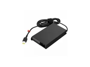 Lenovo ThinkCentre 230W AC Adapter Gen 2(Slim Tip) - 230 W - 5.91 ft Cable - 120 V AC, 230 V AC Input - Black  4X21L38738
