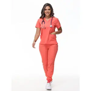 2026 New Unisex Scrubs Set Including Top And Pants, Breathable And Quick-Drying Uniform for Both Men And Women
