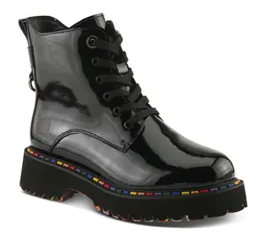 Spring Step Leather Rain Boots - Mistique