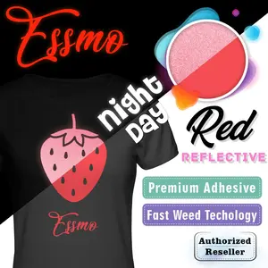 ESSMO™ Red Reflective Heat Transfer Vinyl HTV RT07