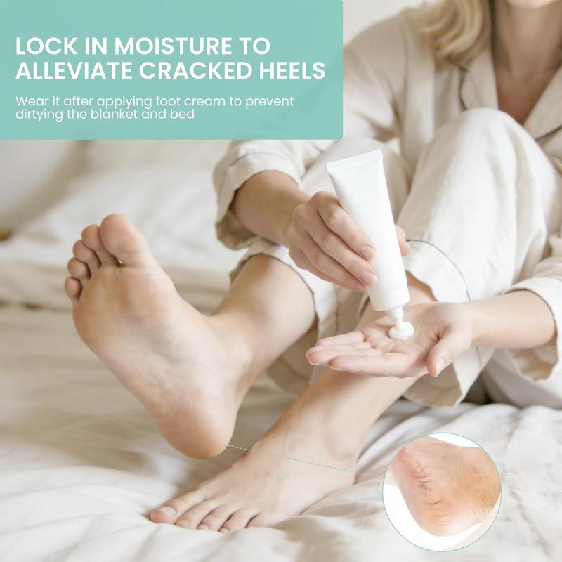 Welnove Silicone Heel Protectors for Shoes - 4 Pcs Gel Heel Cups with Aloe Vera Extract for Women Men - Shoe Cushion Inserts Pads for Plantar Fasciitis, Spur, Dry Cracked Heels,Blister, Size L