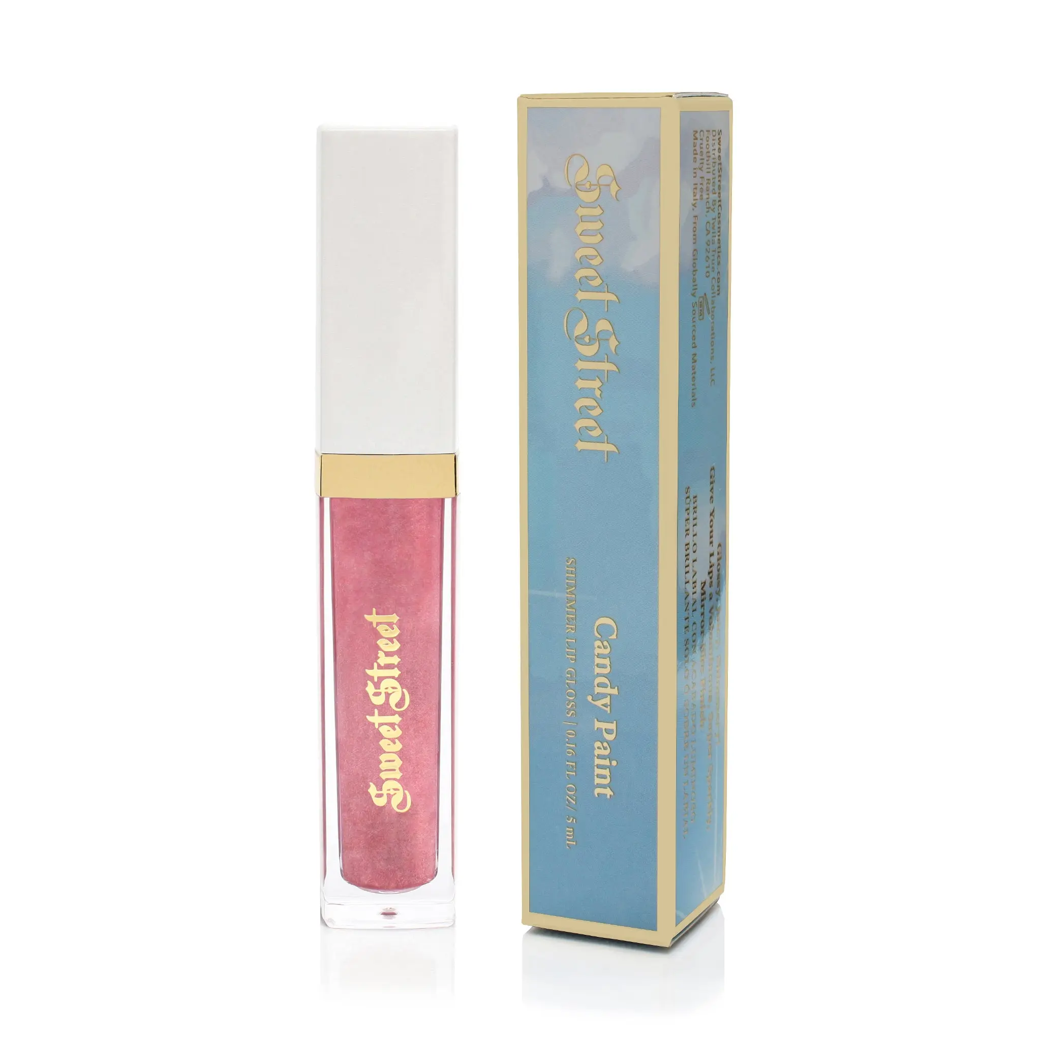 Candy Paint Shimmer Lip Gloss - Dusty Rose