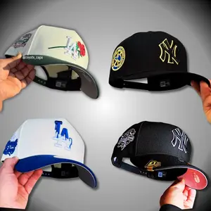 New Era MLB LA Dodgers & NY Yankees 9FORTY Adjustable Snapback Hat – Gorras de Béisbol para Hombre y Mujer, Unisex Streetwear Sombreros, Curved Brim Baseball Cap, Vintage Urban Hip Hop Fashion USA 2026 Trend, TikTok Fashion Essential
