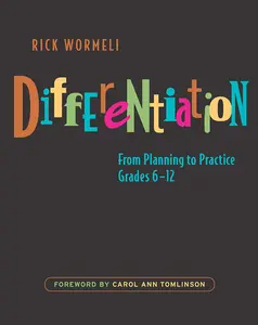 USED-Differentiation: From Planning to Practice, Grades 6-12 by Wormeli, Rick (Paperback)