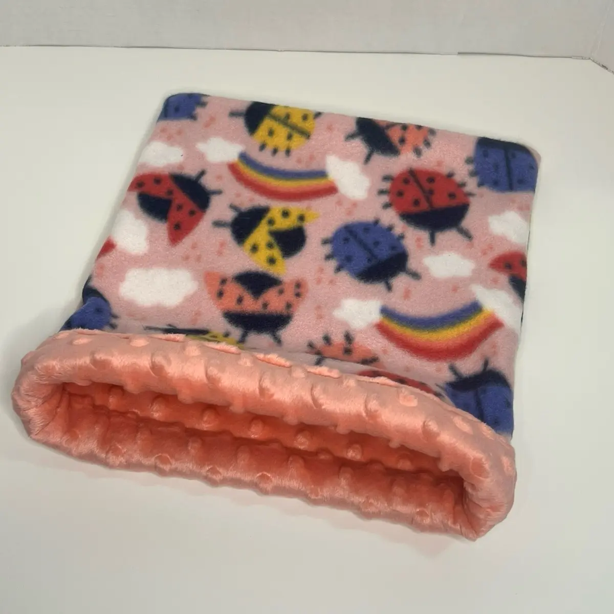 Small animal anti pill fleece snuggle sack
