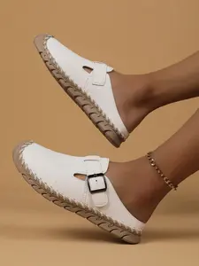 Unisex High-Quality Slip-On Shoes, Leather Upper, Bohemian Handcrafted Design, Perfect Gift, Comfortable & Stylish, Ideal for Daily Wear