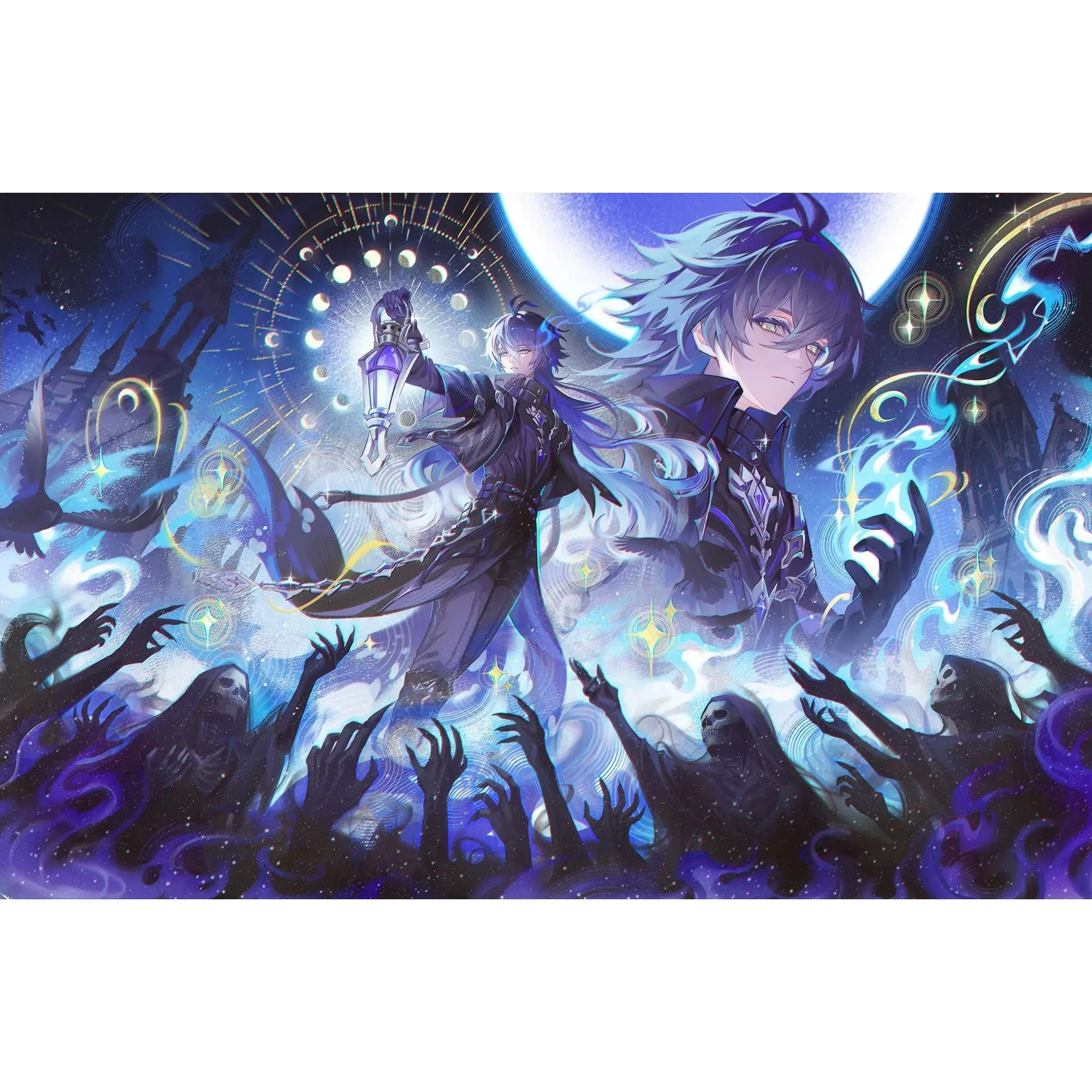 Genshin Impact Flins Poster Print