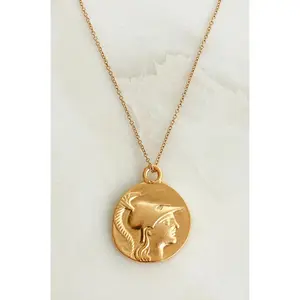 Santorini Coin Necklace