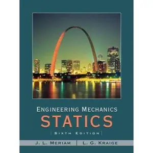 USED-Engineering Mechanics - Statics by J. L. Meriam (Hardcover)