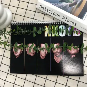 New 2026 calendar has 2 sizes to choose from, Gift for fans, High quality paper 270gsm, note the holidays for convenient tracking.