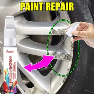 Farienne Wheel HUB Scratch Repair Pen, Car Scratch Remover, Car Body Paint Repair Tool, Universal Model, PVC Material, Chemical Components Included