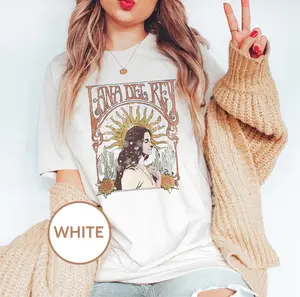 Vintage Lana Del Rey Vintage Shirt - Music Tour 2023 Exclusive Tee, Retro Inspired Lana Del Rey Merch, Perfect Fan Gift unisex T-Shirt