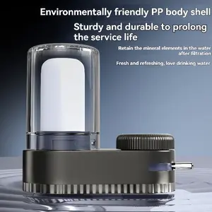 Kitchen Faucet Water Purifier, Replacement Ceramic Filter Cartridge, Filter Media, Lasts Up to 6 Months, Tap Water Filtration System