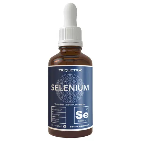 Selenium Liquid Concentrate | 200 mcg Selenomethionine 300 Servings Supports Antioxidant Protection, Immunity & Thyroid – 2 oz Healthcare Fitness