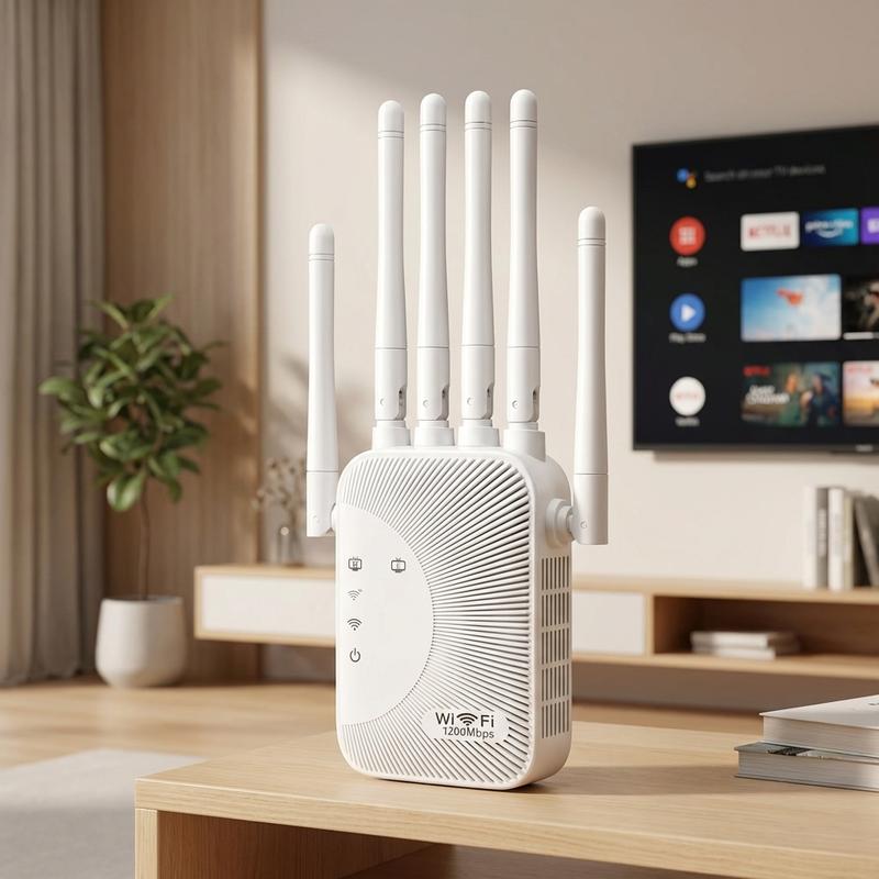 1200Mbps /300Mbps Wifi Amplifier Dual band 2.4G/ 5G Repeater Network Expander Range Extender WiFi Signal Booster Wireless Router portable hotspot LTE Mobile SmartSim Data Card device