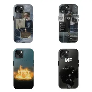 Music Inspired Fear New Album Merch NF Rapper Hip Hop Artist Fan Graphic Art Tough Phone Case. Edgy Streetwear Aesthetic Rugged Shockproof Protective Cover For iPhone 17 Pro Max 16 Air 15 14 13 12 11.