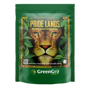 Multi-Purpose Pride Lands Veg Formula, All-Natural Premium Fertilizer with Biochar, for Healthy, Vigorous Plant Growth