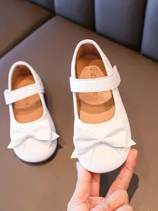 Cute Bow Decorated Fashion Flat Shoes, Casual Comfortable Breathable Shoes for Daily Wear, Soft Comfortable Shoes for Girls
