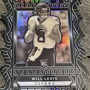 2023 Obsidian Mist Die Cut Will Levis SSP RC Case Hit Tennessee Titans #1