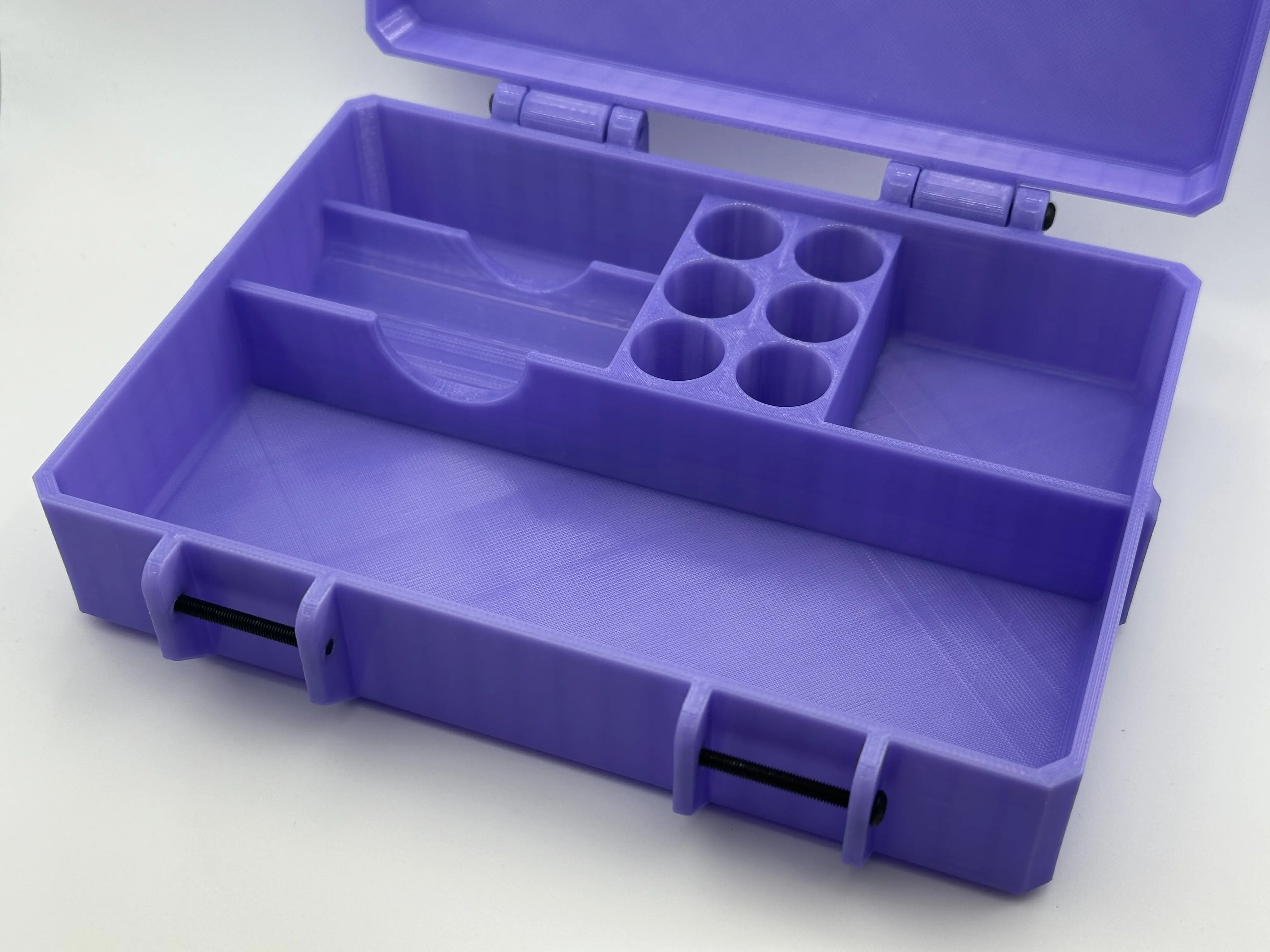 Peptide Starter Kit Case - Holds Syringes, Alcohol Wipes, 6 3ml vial (or 2  5ml vials and 4 3ml vials), and 25ml BAC water