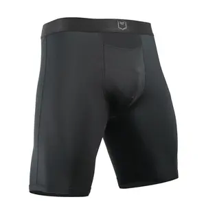 SHEATH V Modal Men's Single Pouch Horizontal Fly Boxer Brief 8"