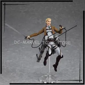 In Stock Figma 446 Max Factory Attack On Titan Commander Erwin Erwin Smith Anime Action Figures Anime Action Figures Toys