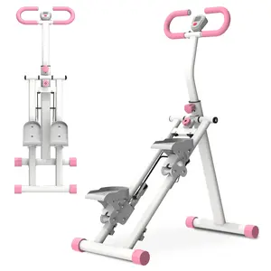 Stair Stepper Vertical Climber Machine, Full Body Cardio Workout Equipment with Adjustable Handlebar for Home Gym