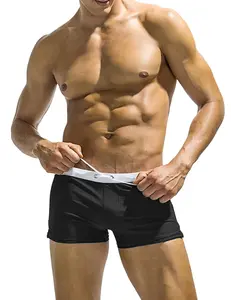 COOFANDY Men's Square Leg Swim Briefs Tight Swim Trunks Swimsuit Athletic Bathing Suit Swimwear with Liner