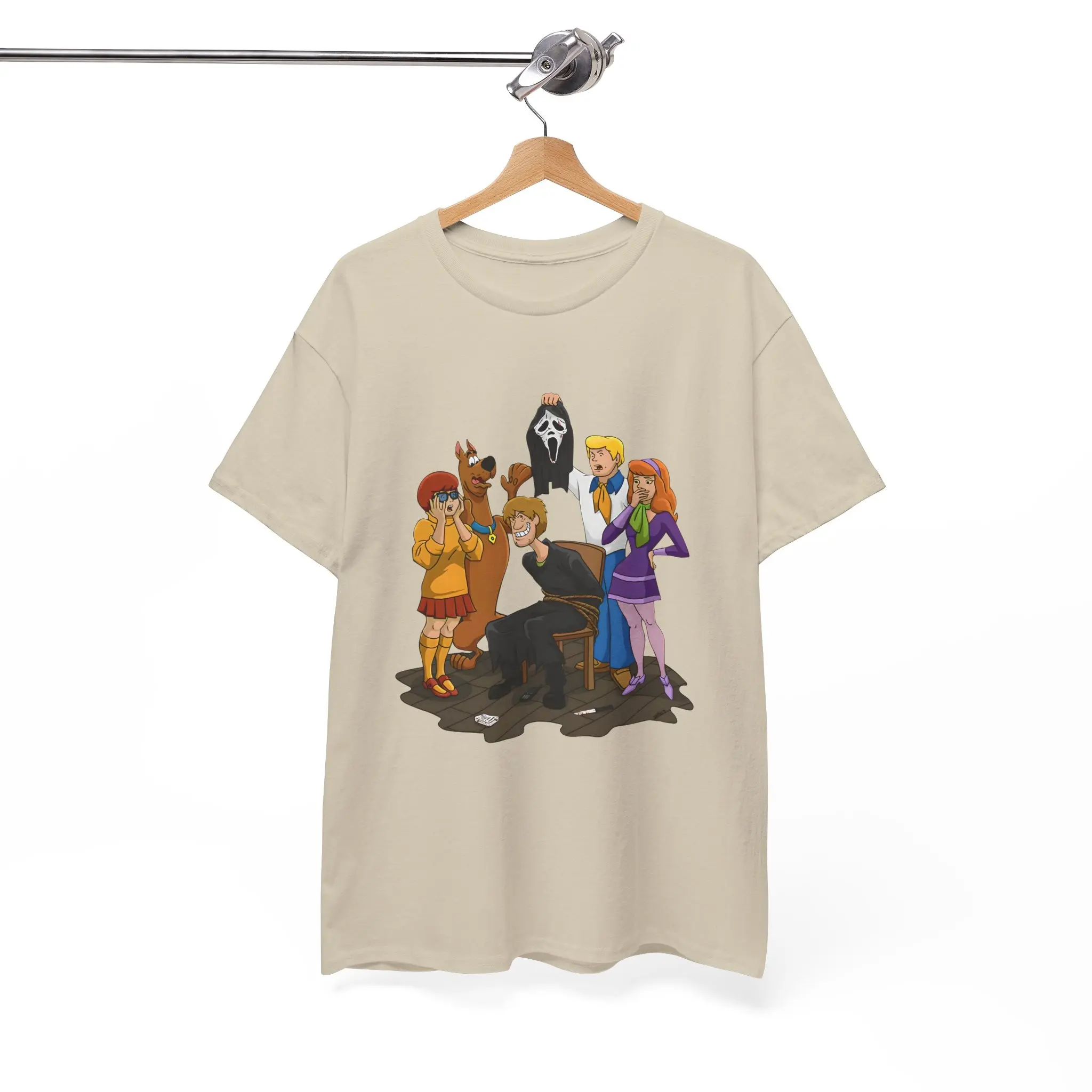 Scream X Scooby Doo Tshirt, Halloween Shirt, Funny Shirt, Unisex Tee