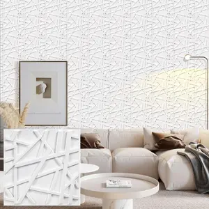 Aadesh 3D Wall Panel (Includes One Roll of Mounting Tape), Interior Wall Decor, Diagonal Diamond Diamond Textured Pattern for Living Room, Lobby, Bedroom, Hotel, Office, Game Room, TV Backsplash, 11.8 x 11.8 Inches (Approx. 30 x 30 cm)