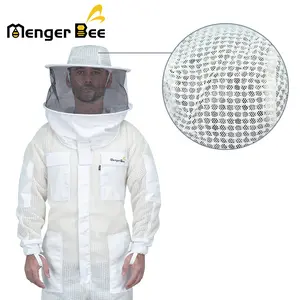 3-Layer Ultra Ventilated Bee Suit for Men & Women – Premium Beekeeping Suit with Bee Gloves &  Beekeeping Veils