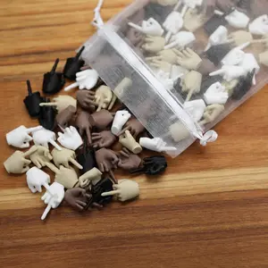 10pcs/20pcs  Mini Middle Fingers, Skin Tone Mix or Single Color, Funny Plastic F-U Hands, Durable Funny Prank Gifts, Prank Gifts