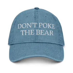 Don't Poke the Bear - Denim Hat