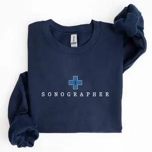 Sonographer T-Shirt OR Sweatshirt , Sonographer Graduation shirt, Ultrasound Tech Tshirt, Sonography t-shirt, Ultrasound Tech RDMS RVT Cotton Fabric