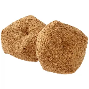 Sorra Home Indoor 11 inch Cozy Geo Pillow Set o f 2