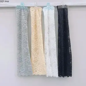 Women's Floral Lace Arm Sleeves, Breathable High Stretch Sleeve Covers, Lightweight Sun Protection Cuffs with Elegant Floral Pattern, Stylish Fashion Accessories for Driving, Daily Casual Wear, Outdoor Activities and Party Outfit Matching